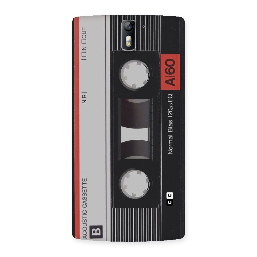 Casette Design Back Case for One Plus One