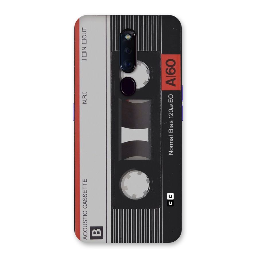 Casette Design Back Case for Oppo F11 Pro
