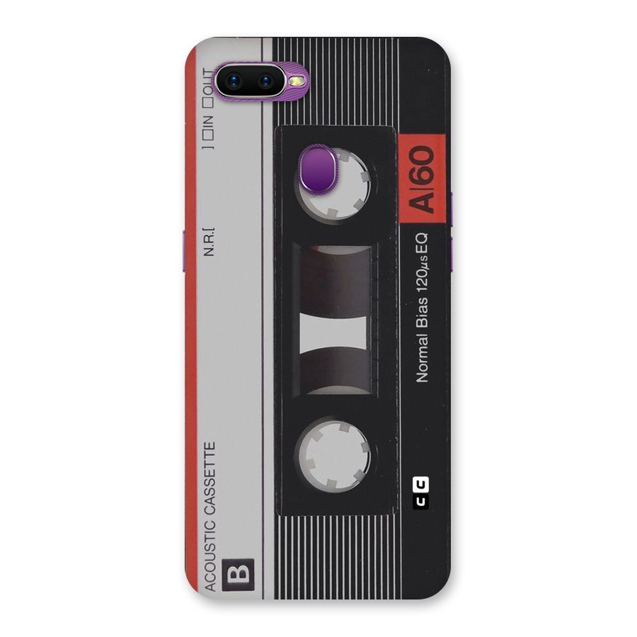 Casette Design Back Case for Oppo F9