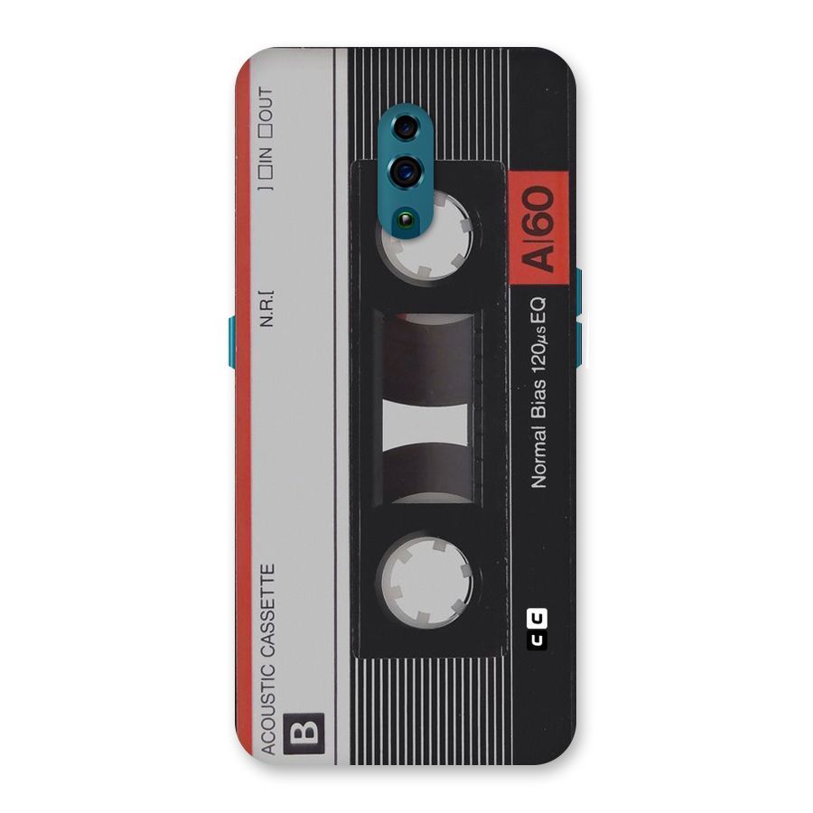 Casette Design Back Case for Oppo Reno