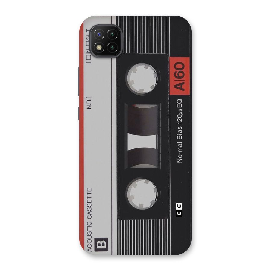 Casette Design Back Case for Poco C3
