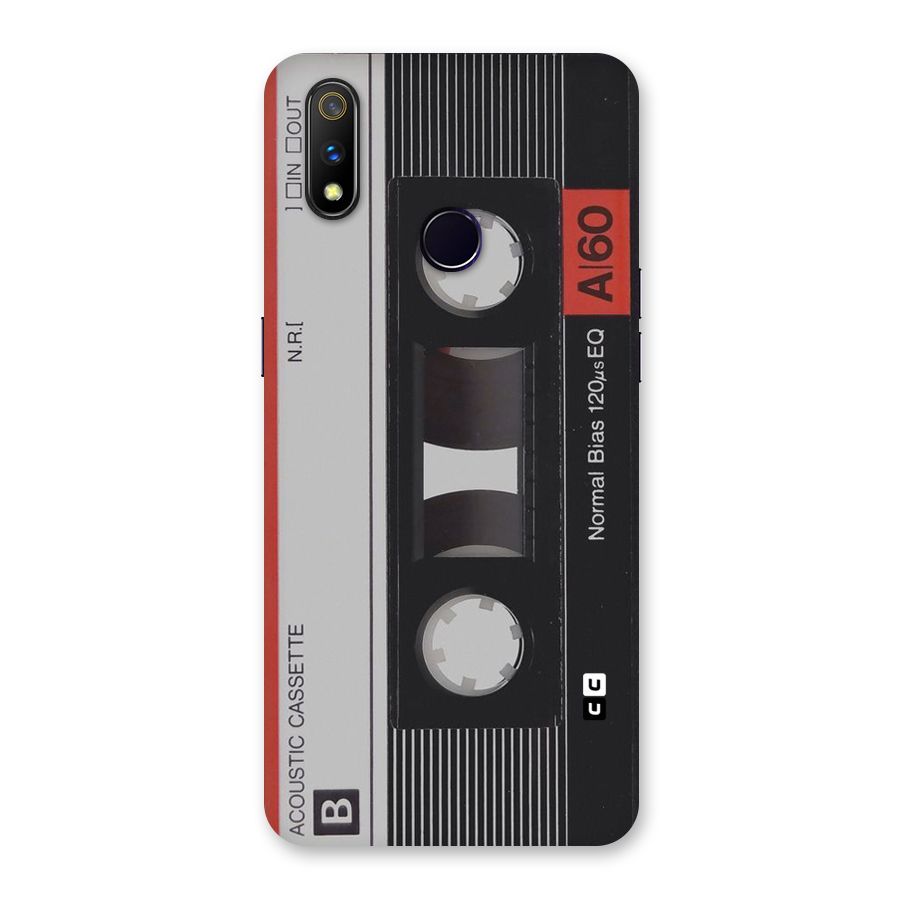 Casette Design Back Case for Realme 3 Pro