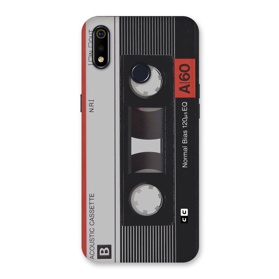 Casette Design Back Case for Realme 3i