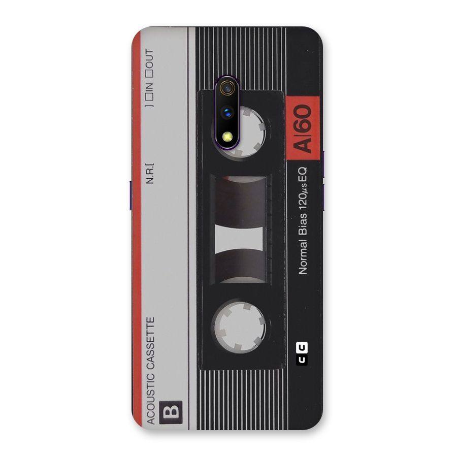 Casette Design Back Case for Realme X