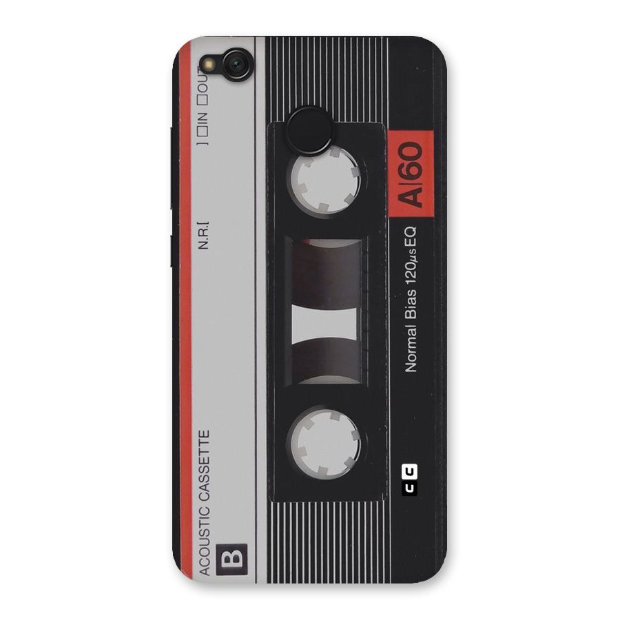 Casette Design Back Case for Redmi 4