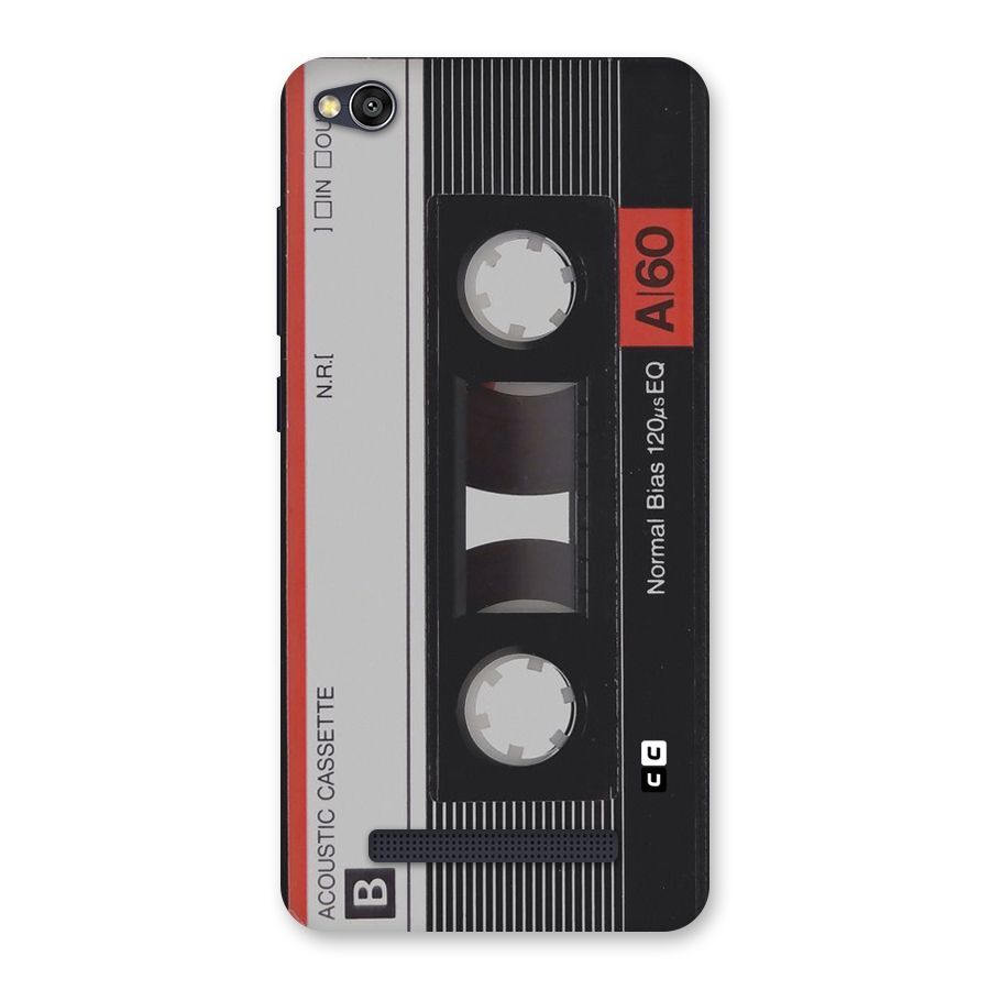 Casette Design Back Case for Redmi 4A