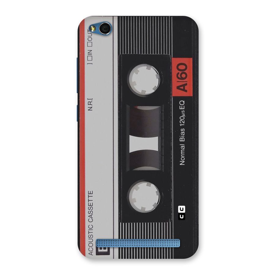 Casette Design Back Case for Redmi 5A