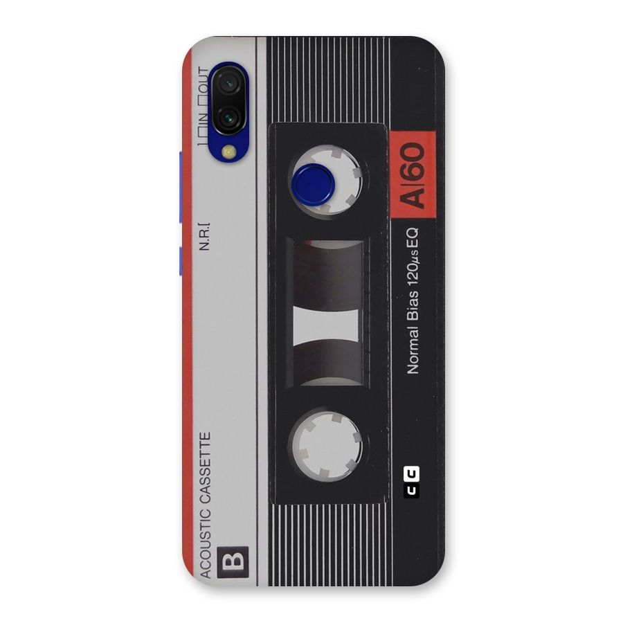Casette Design Back Case for Redmi 7