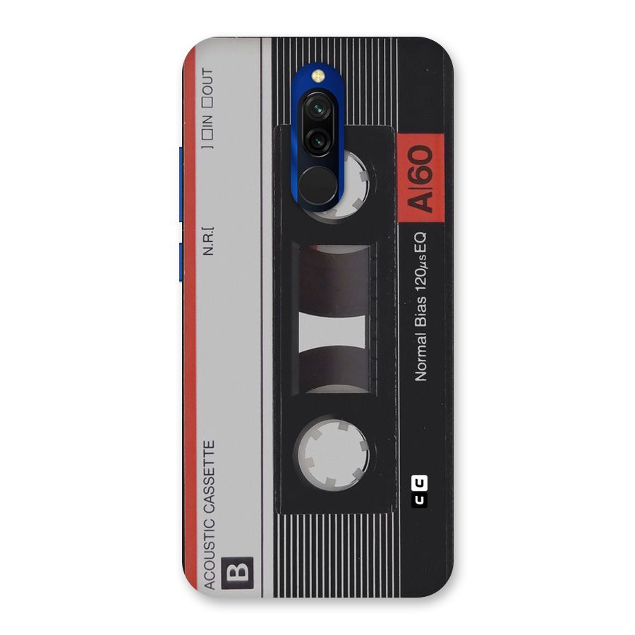 Casette Design Back Case for Redmi 8