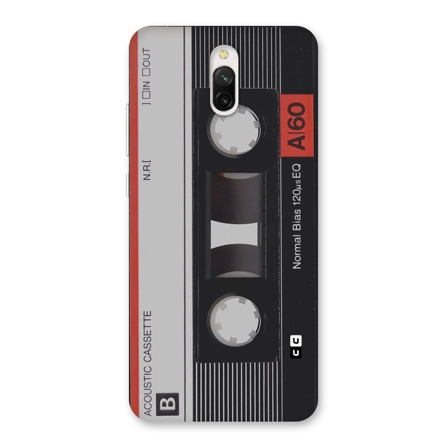 Casette Design Back Case for Redmi 8A Dual