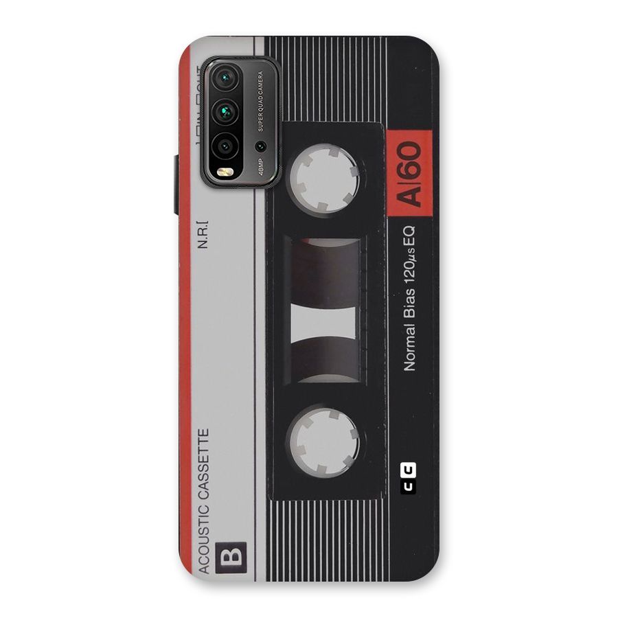 Casette Design Back Case for Redmi 9 Power