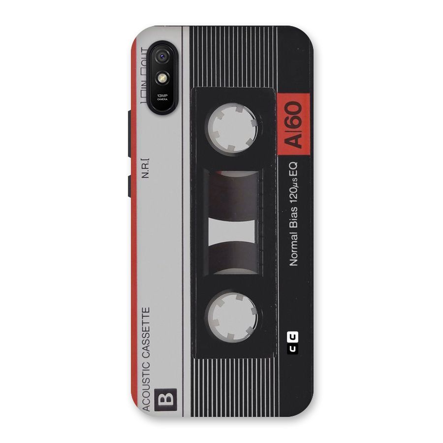 Casette Design Back Case for Redmi 9i