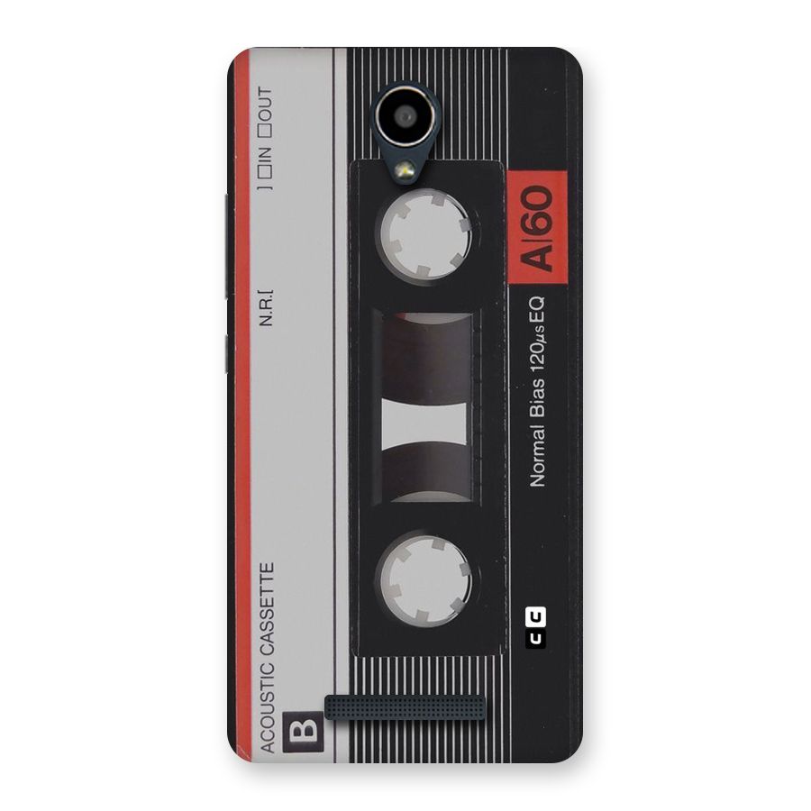 Casette Design Back Case for Redmi Note 2