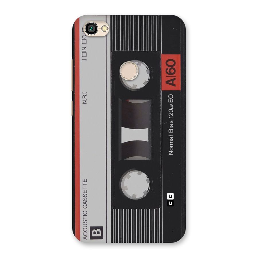 Casette Design Back Case for Redmi Y1 2017