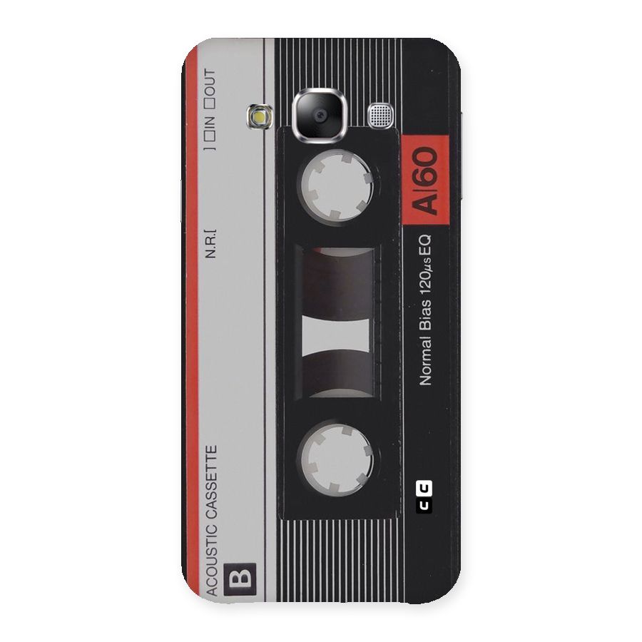 Casette Design Back Case for Samsung Galaxy E5