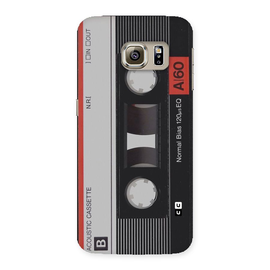 Casette Design Back Case for Samsung Galaxy S6 Edge