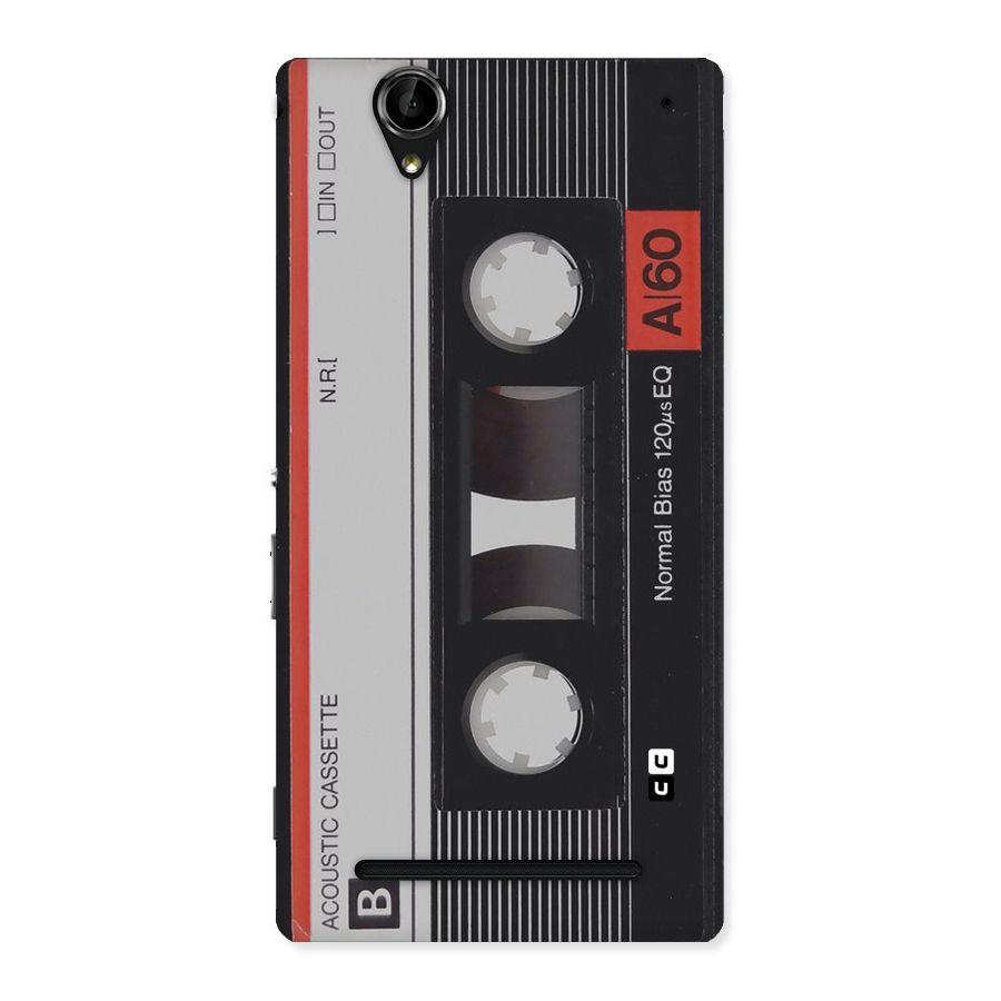 Casette Design Back Case for Sony Xperia T2