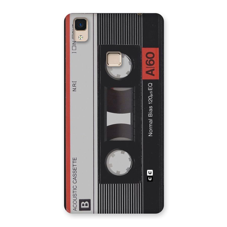 Casette Design Back Case for V3 Max