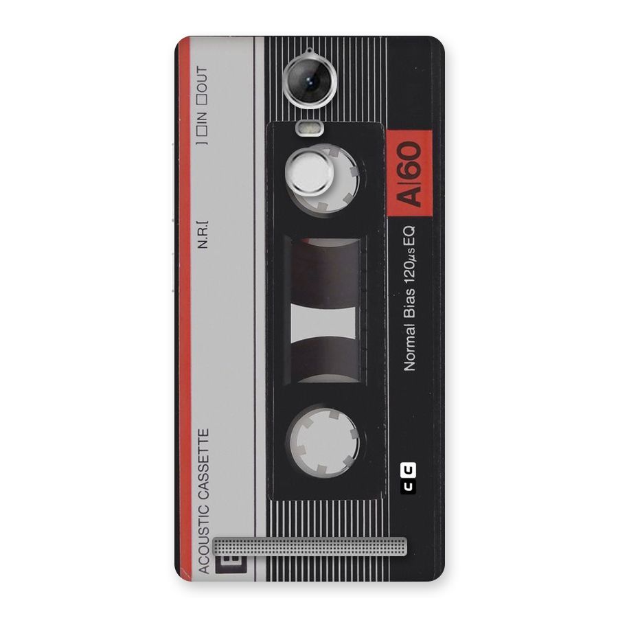 Casette Design Back Case for Vibe K5 Note