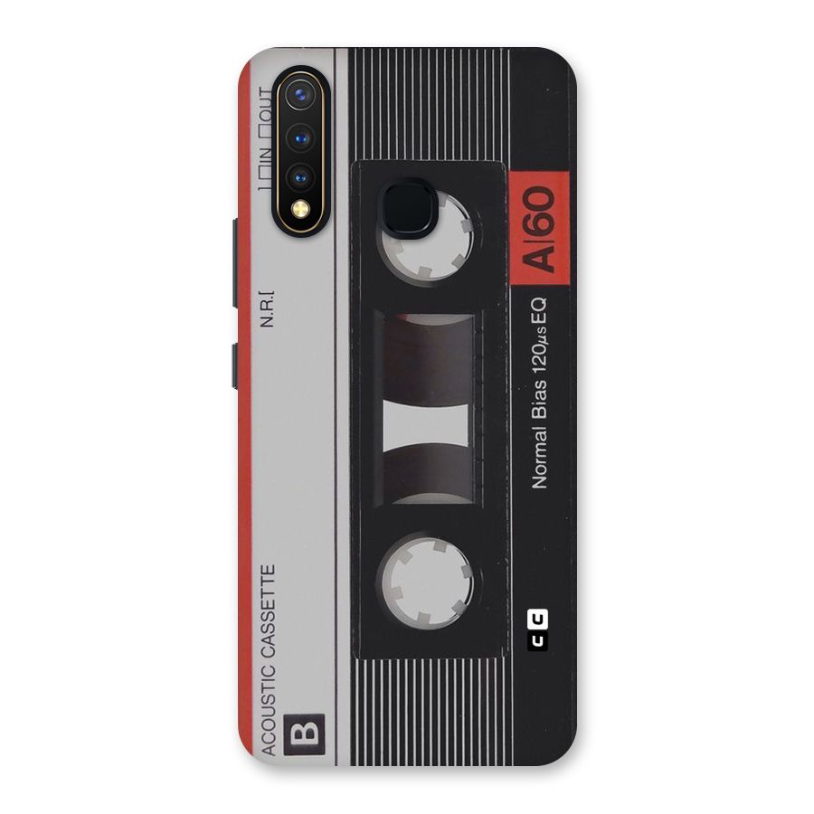Casette Design Back Case for Vivo U20