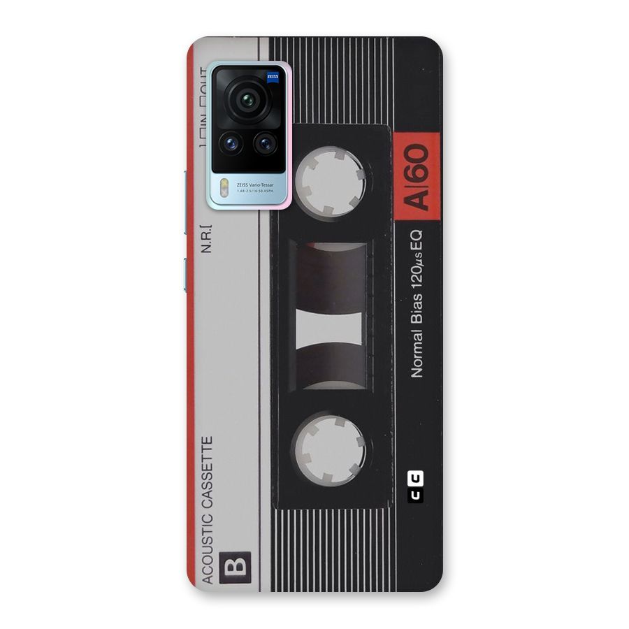Casette Design Back Case for Vivo X60 Pro