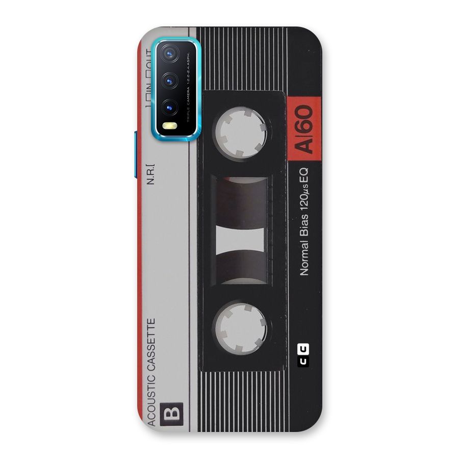 Casette Design Back Case for Vivo Y20