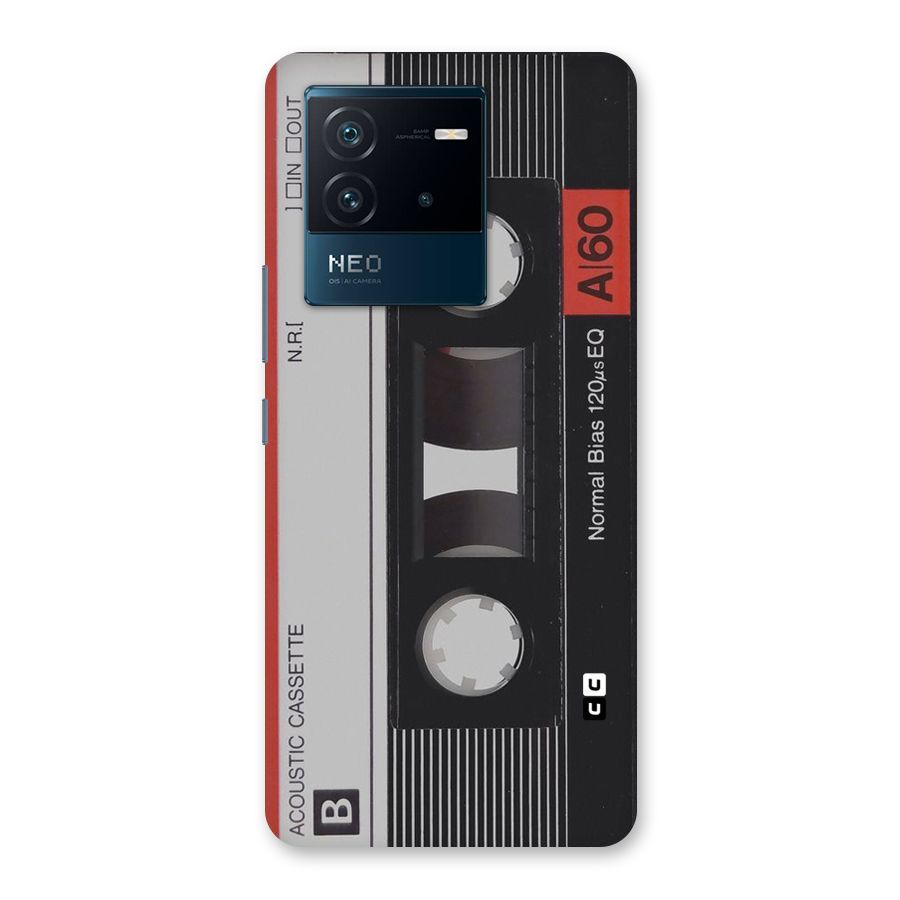 Casette Design Back Case for Vivo iQOO Neo 6 5G