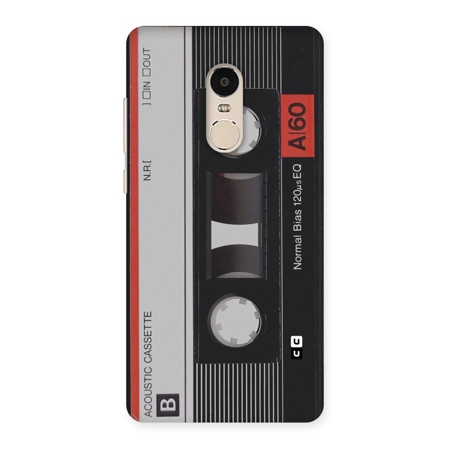 Casette Design Back Case for Xiaomi Redmi Note 4