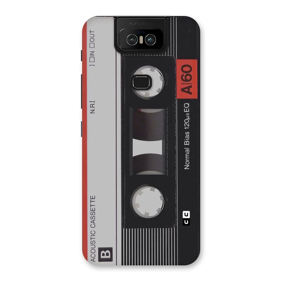 Casette Design Back Case for Zenfone 6z