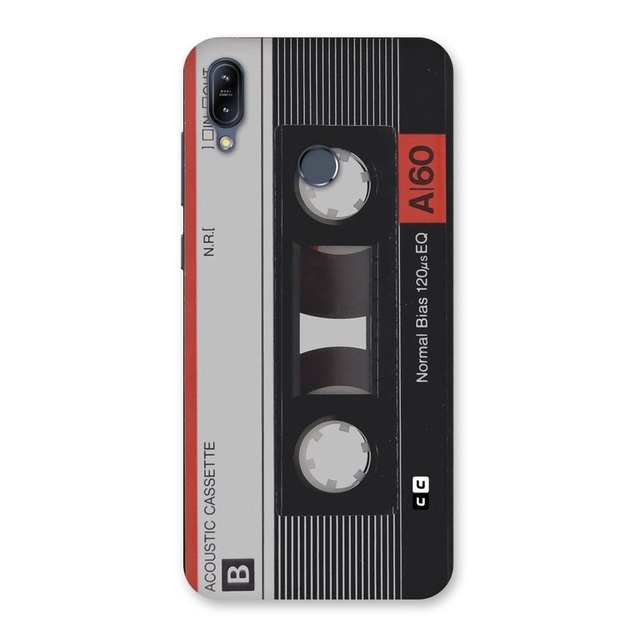 Casette Design Back Case for Zenfone Max M2