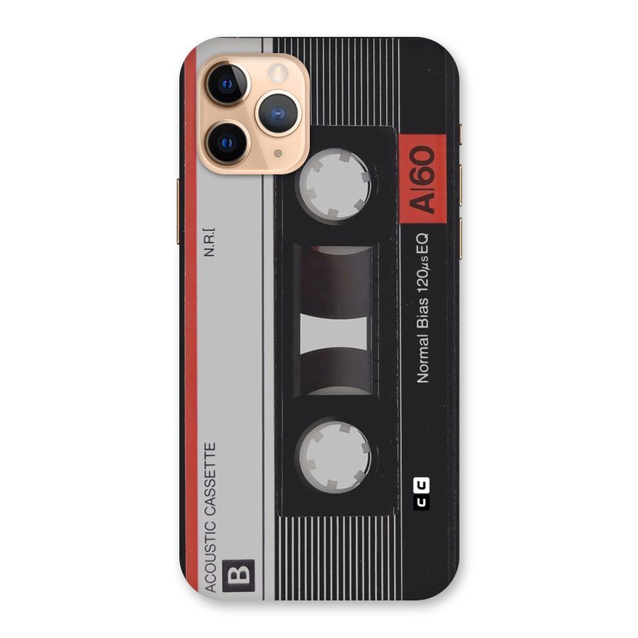 Casette Design Back Case for iPhone 11 Pro