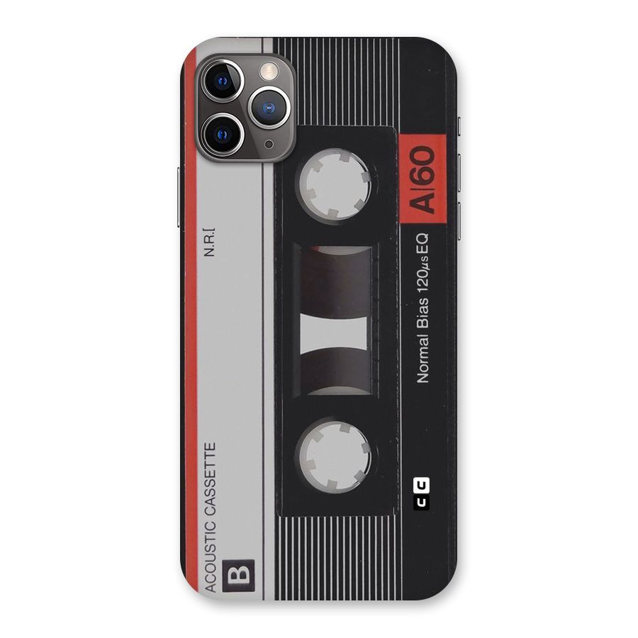 Casette Design Back Case for iPhone 11 Pro Max