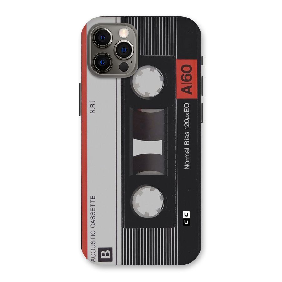 Casette Design Back Case for iPhone 12 Pro