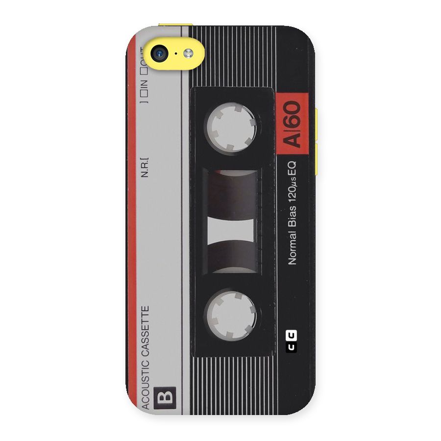 Casette Design Back Case for iPhone 5C