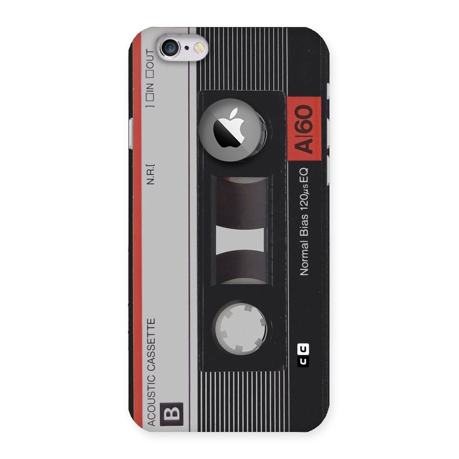 Casette Design Back Case for iPhone 6 Logo Cut