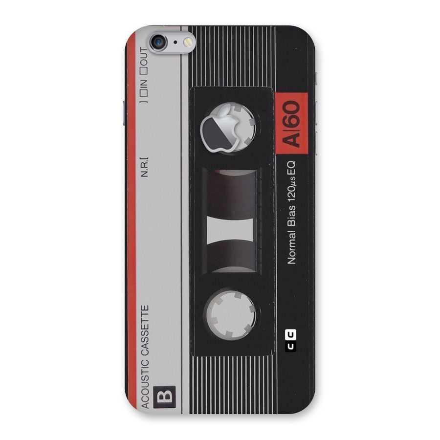 Casette Design Back Case for iPhone 6 Plus 6S Plus Logo Cut
