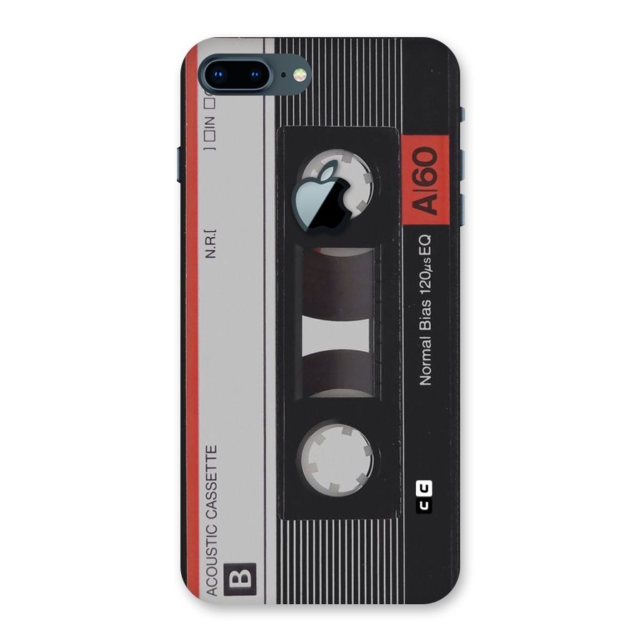 Casette Design Back Case for iPhone 7 Plus Apple Cut