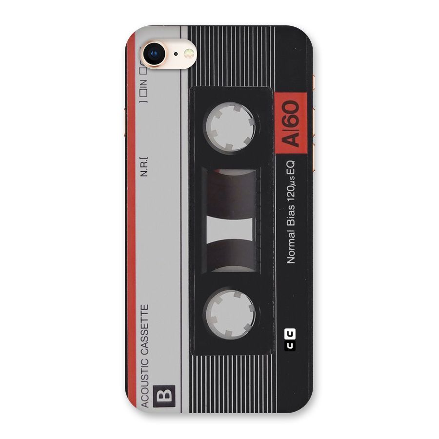 Casette Design Back Case for iPhone 8