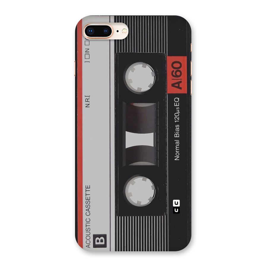 Casette Design Back Case for iPhone 8 Plus