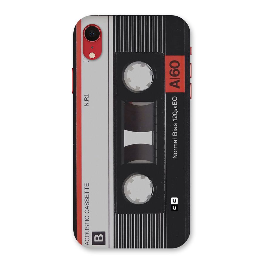 Casette Design Back Case for iPhone XR