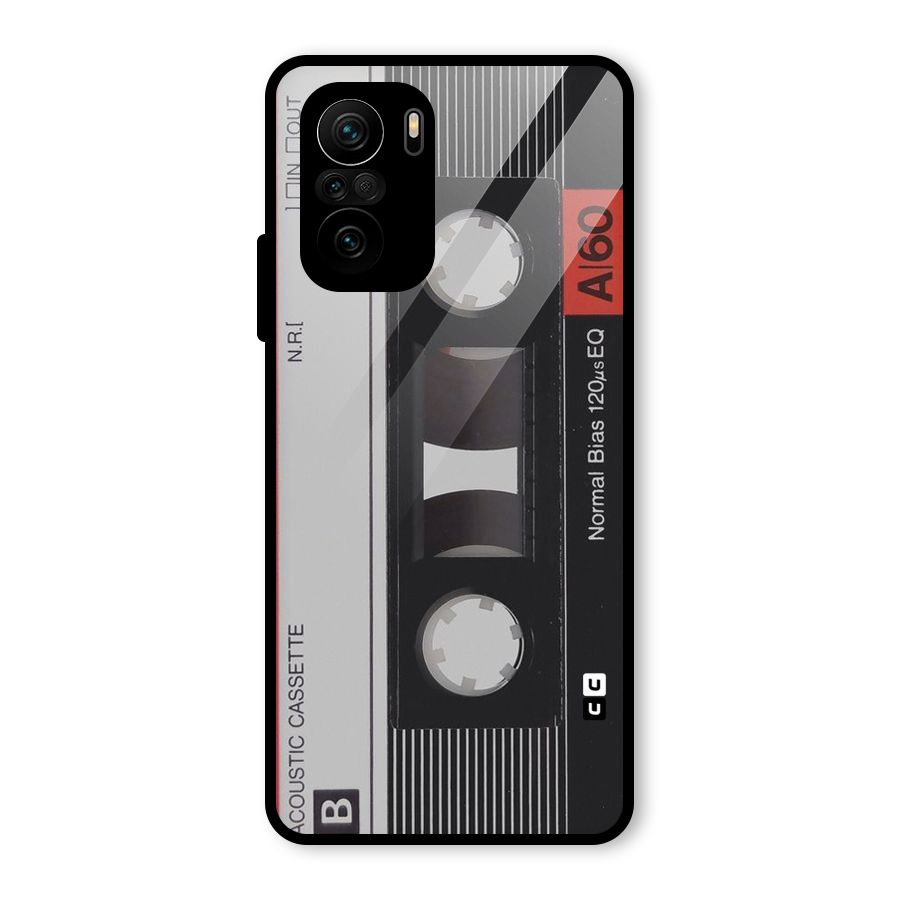 Casette Design Glass Back Case for Mi 11X Pro