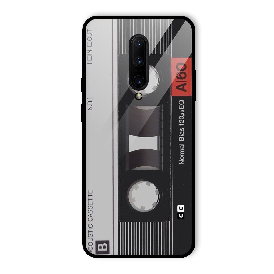 Casette Design Glass Back Case for OnePlus 7 Pro