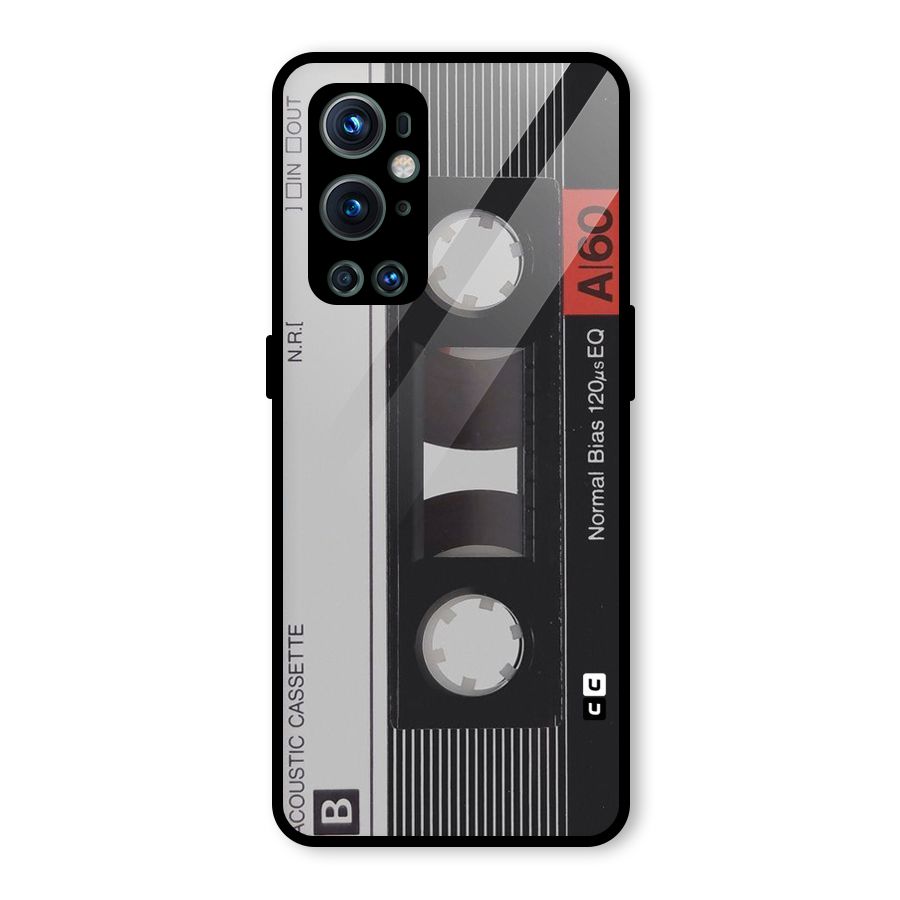Casette Design Glass Back Case for OnePlus 9 Pro
