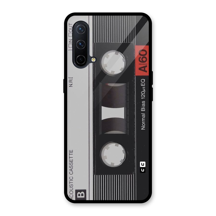 Casette Design Glass Back Case for OnePlus Nord CE 5G