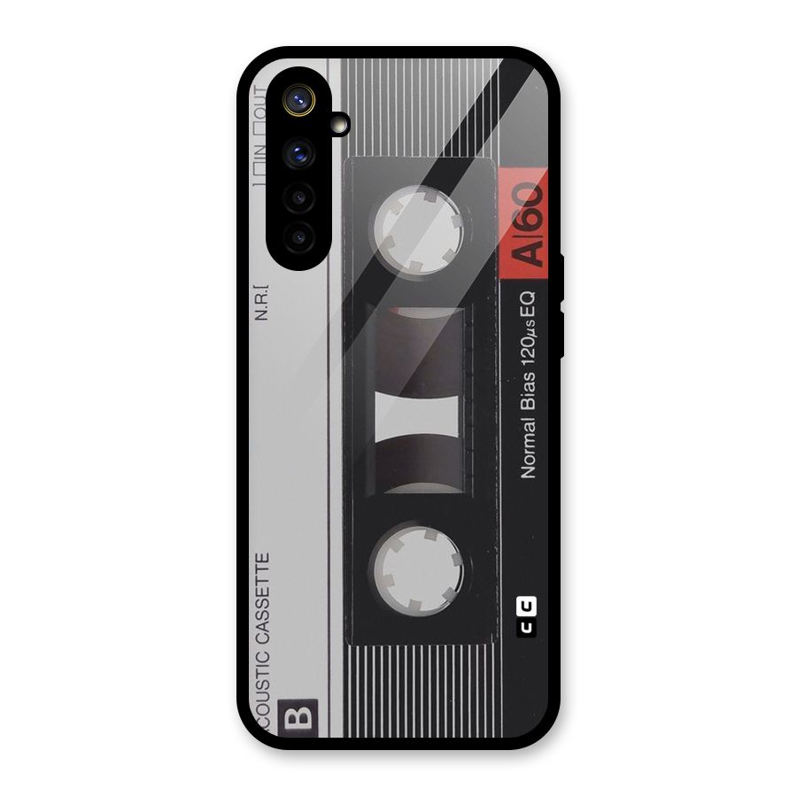 Casette Design Glass Back Case for Realme 6i