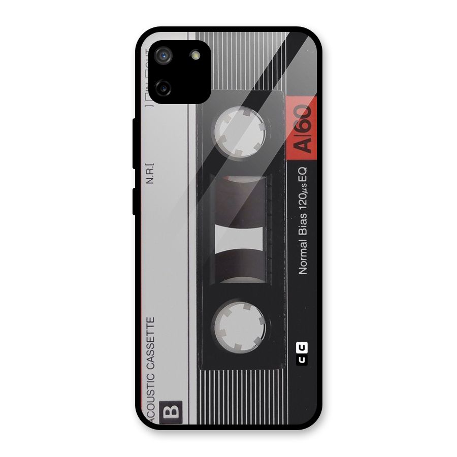 Casette Design Glass Back Case for Realme C11