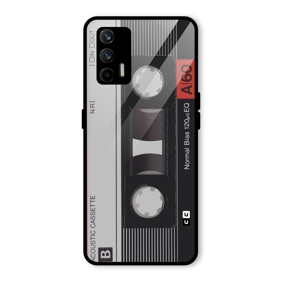 Casette Design Glass Back Case for Realme GT 5G