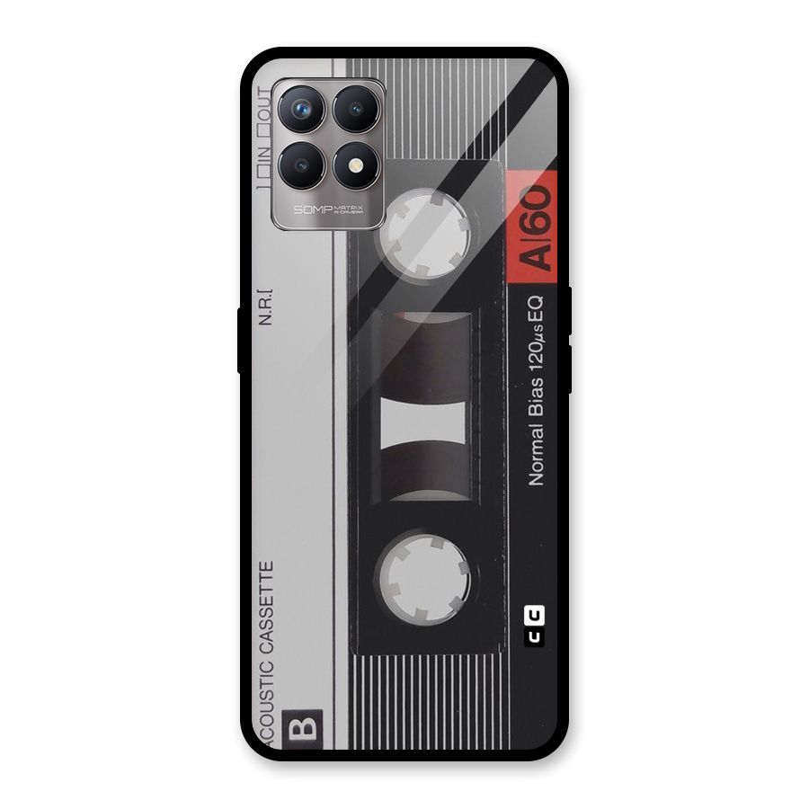 Casette Design Glass Back Case for Realme Narzo 50