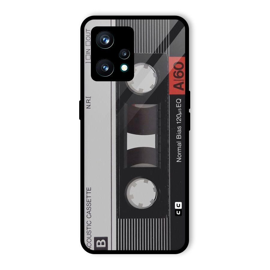 Casette Design Glass Back Case for Realme Narzo 50 Pro