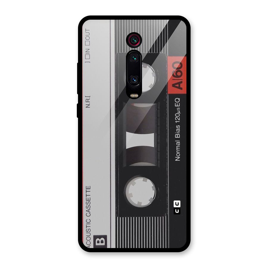 Casette Design Glass Back Case for Redmi K20 Pro